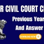 Bihar Civil Court Clerk Previous Year Paper And Answer Key, Download PDF [Upto 2025]
