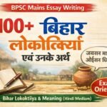 Bihar Lokoktiya and Meaning in Hindi