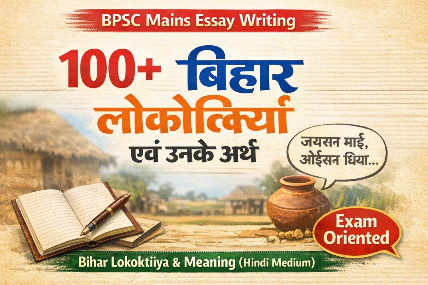 Bihar Lokoktiya and Meaning in Hindi