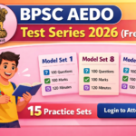 BPSC AEDO Test Series 2026 (Free) Bilingual Mock Tests (Hindi & English)