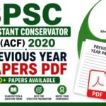 BPSC Assistant Conservator of Forests Previous Year Papers; Download Pdf