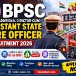 BPSC Additional Director-cum-Assistant State Fire Officer Recruitment 2026 – Apply Online for 04 Posts