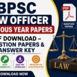 BPSC Law Officer Previous Year Papers PDF Download – Question Papers & Answer Key