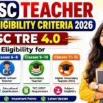 BPSC Teacher Exam Eligibility Criteria 2026 BPSC TRE 4.0 Eligibility for Classes 1-5, 6-8, 9-10 and 11-12
